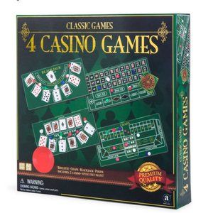 Board game Classic Casino games boxed set 4 games